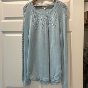 Sonoma light blue sweater size Medium